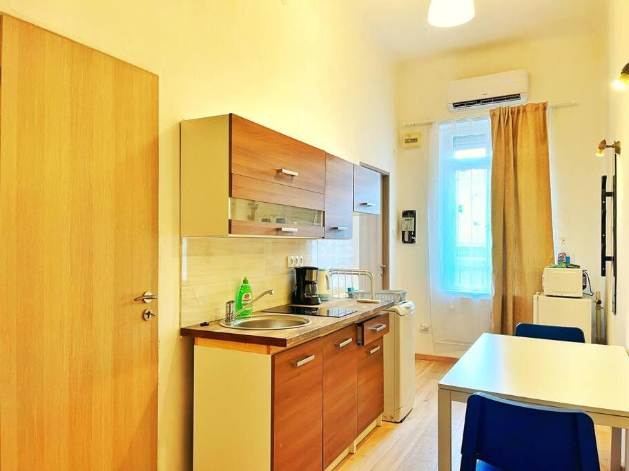 Central Studio Flat Budapest Bagian luar foto